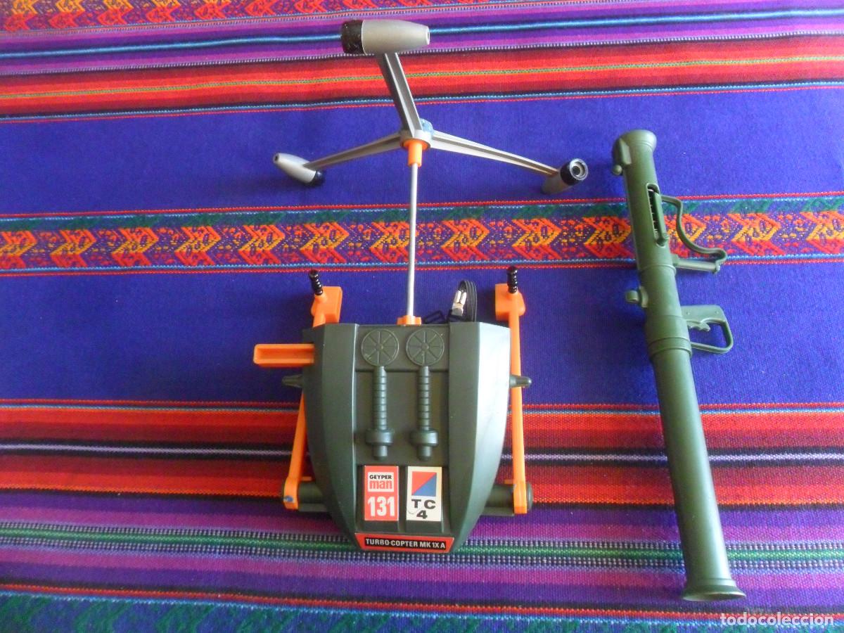 Geyperman: GEYPERMAN GEYPER MAN TURBO COPTER Y BAZOOKA. ORIGINAL A&Ntilde;OS 70.