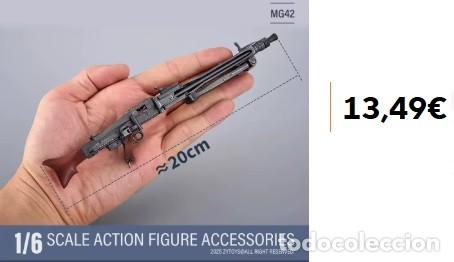 Geyperman: Ametralladora MG42 1:6 practicable.