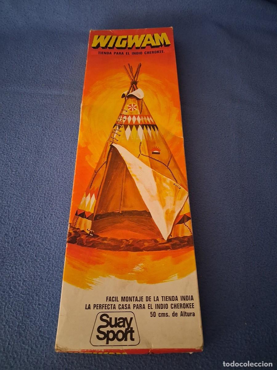Geyperman: Tienda india WIGWAM. Suaysport. Made in Spain. Con caja original a&ntilde;os 70. Incluye instrucciones.