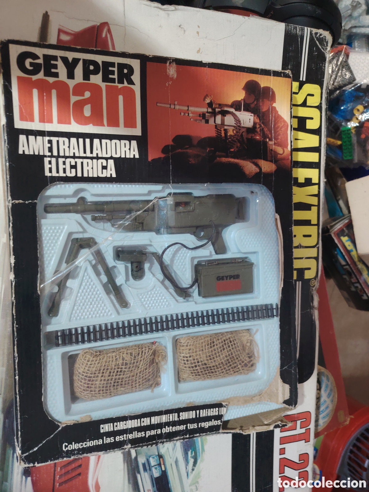 Geyperman: Ametralladora el&eacute;ctrica geyper man
