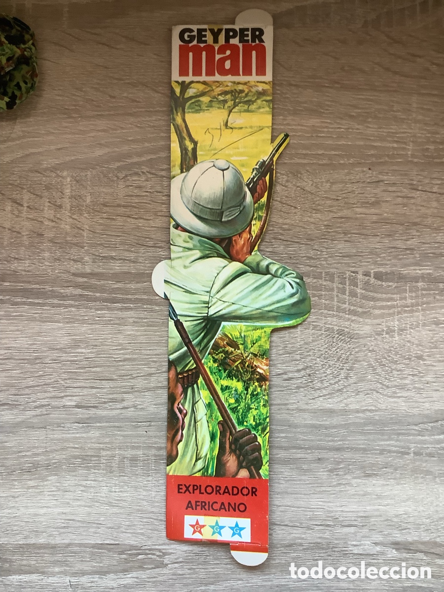 Geyperman: Solapa Original de la Caja del Explorador Africano Geyperman