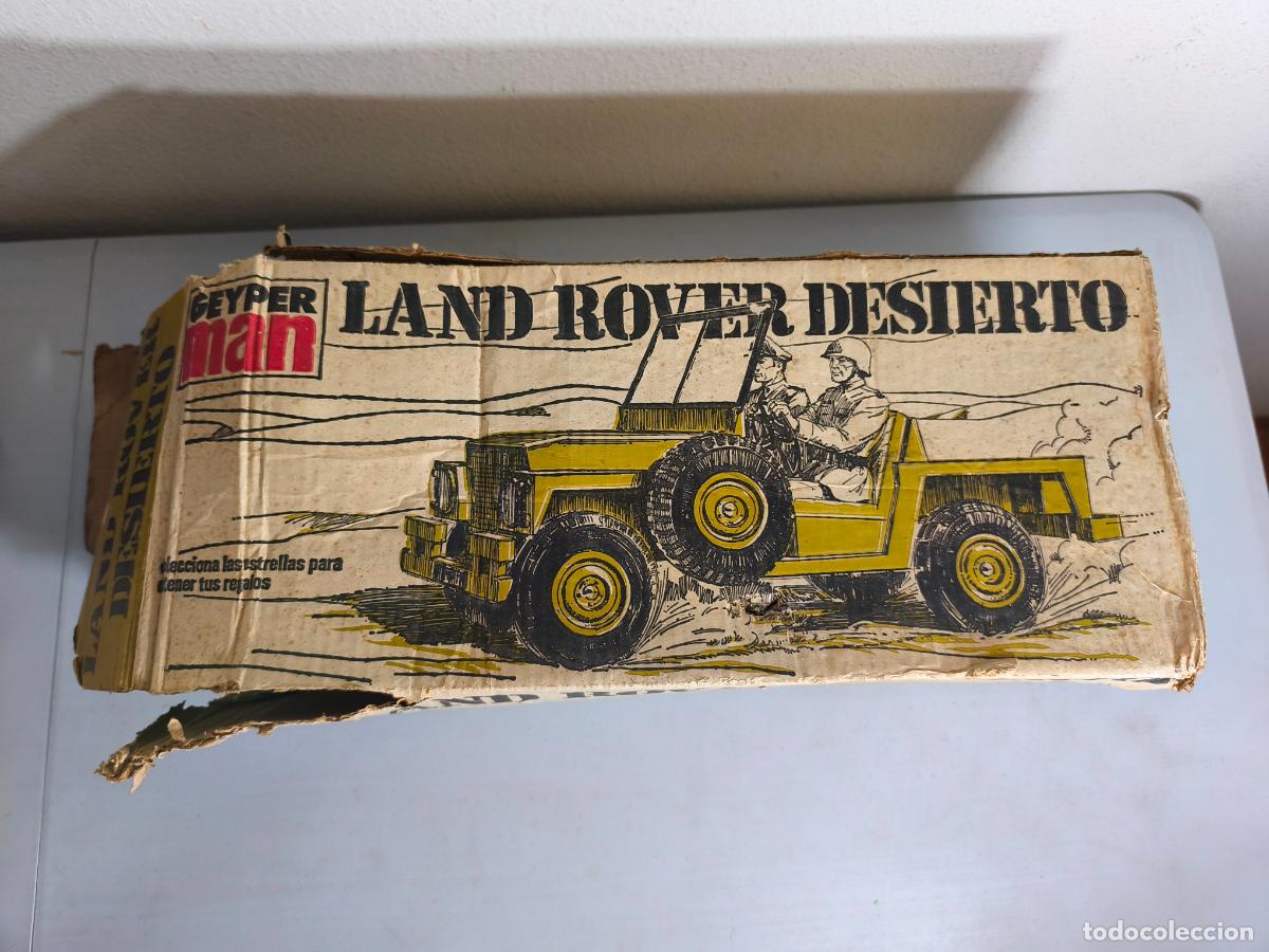 Geyperman: GEYPERMAN LAND ROVER DESIERTO, EN CAJA. CC