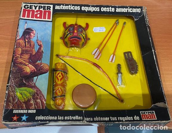 Geyperman: BLISTER ACCESORIOS GUERRERO INDIO GEYPER MAN REF. 7512. EN SU CAJA ORIGINAL.