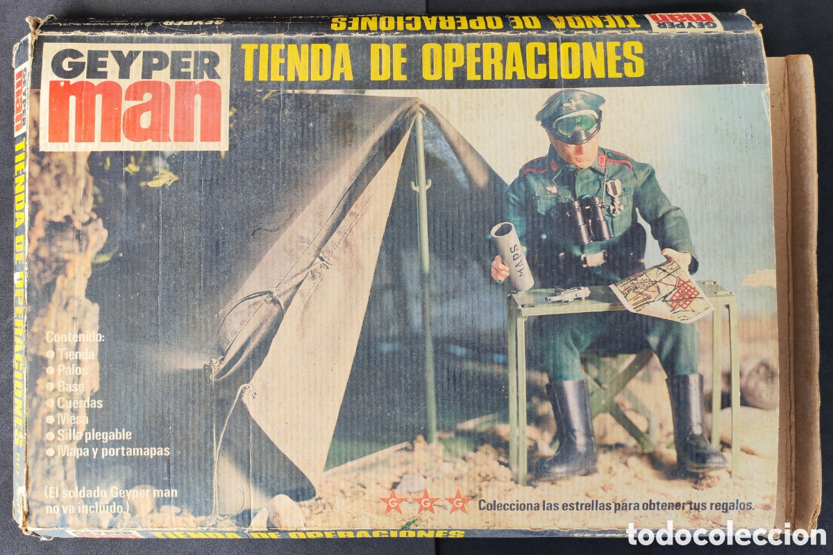 Geyperman: Tienda de Operaciones (Campa&ntilde;a) de Geyperman, Ref. 7.401. Original a&ntilde;o 1975. Con caja.