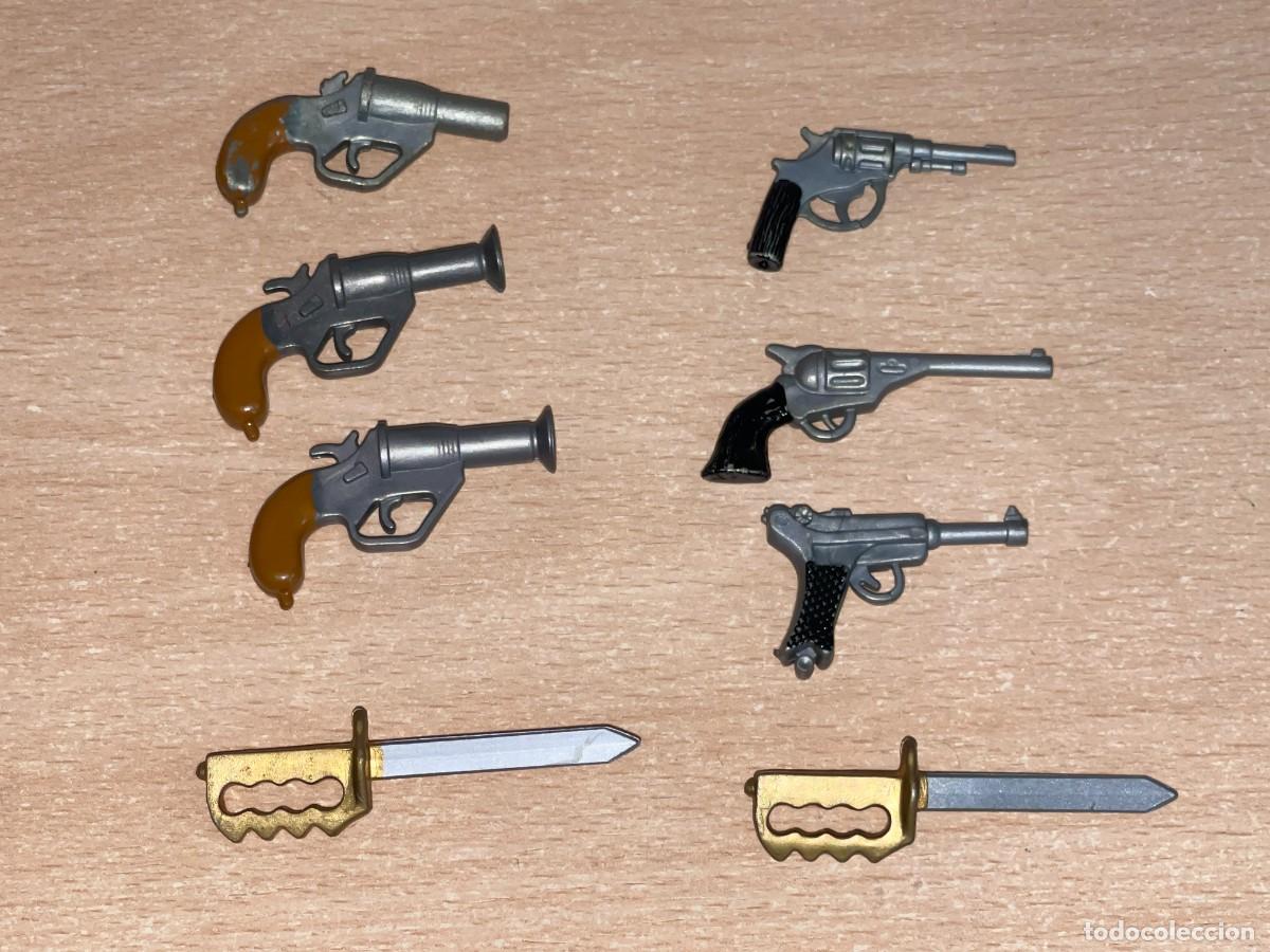 Geyperman: Geyperman LOTE Armas cortas Pistola Rev&oacute;lver Machete Luger Colt 1:6 Geyper gi joe action man 1/6