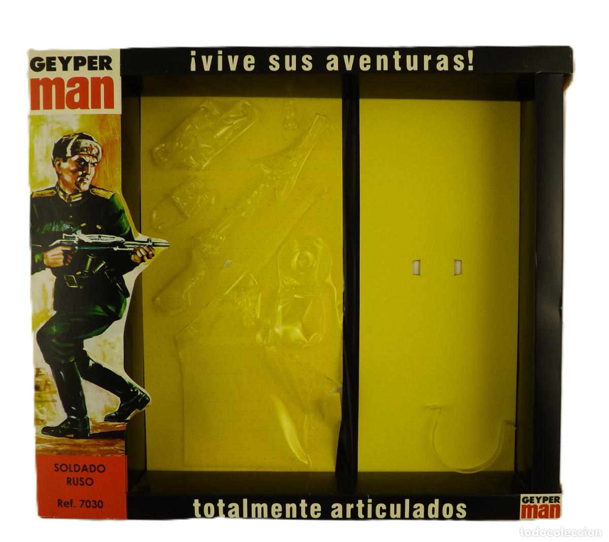Geyperman: Geyperman Soldado Ruso reedici&oacute;n Caja vac&iacute;a ref 7030