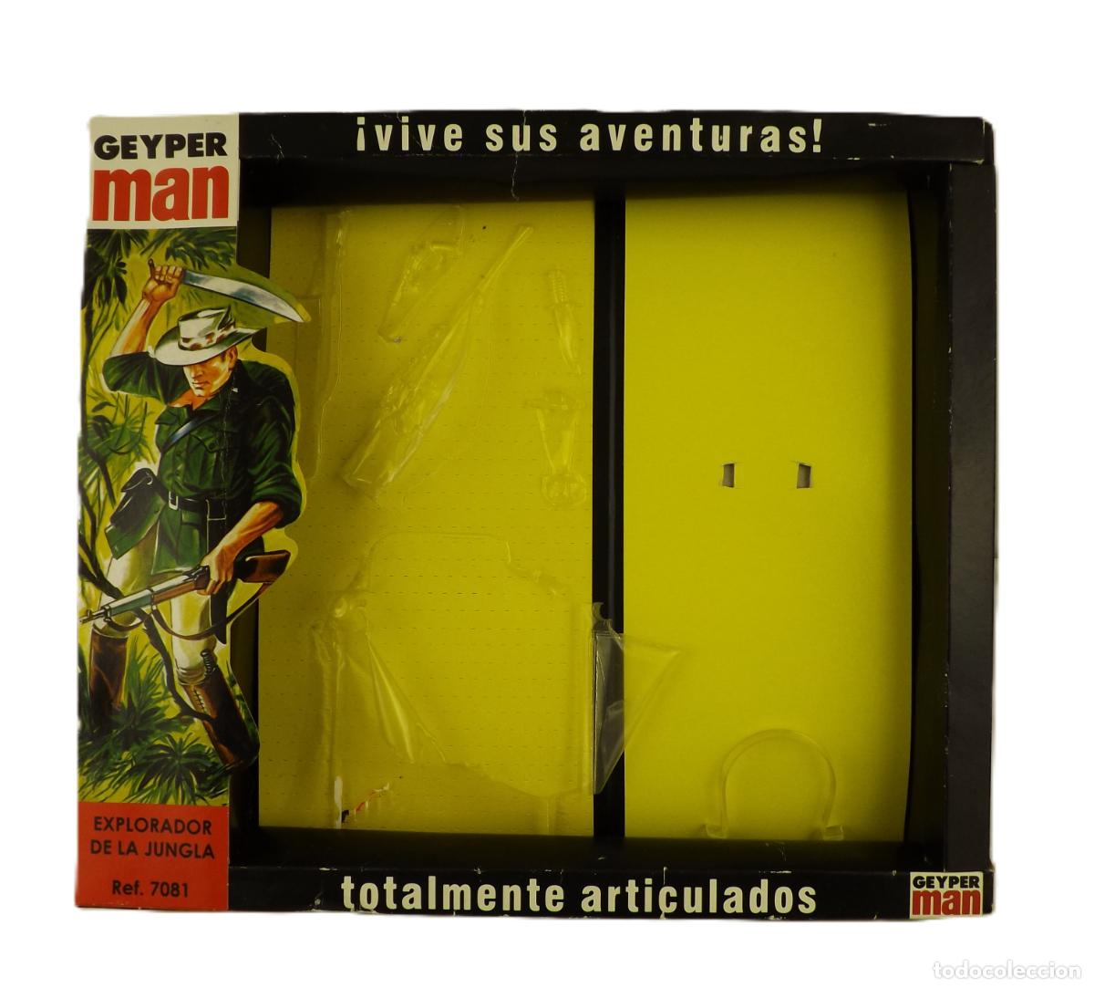 Geyperman: Geyperman Explorador de la jungla reedici&oacute;n Caja vac&iacute;a ref 7081