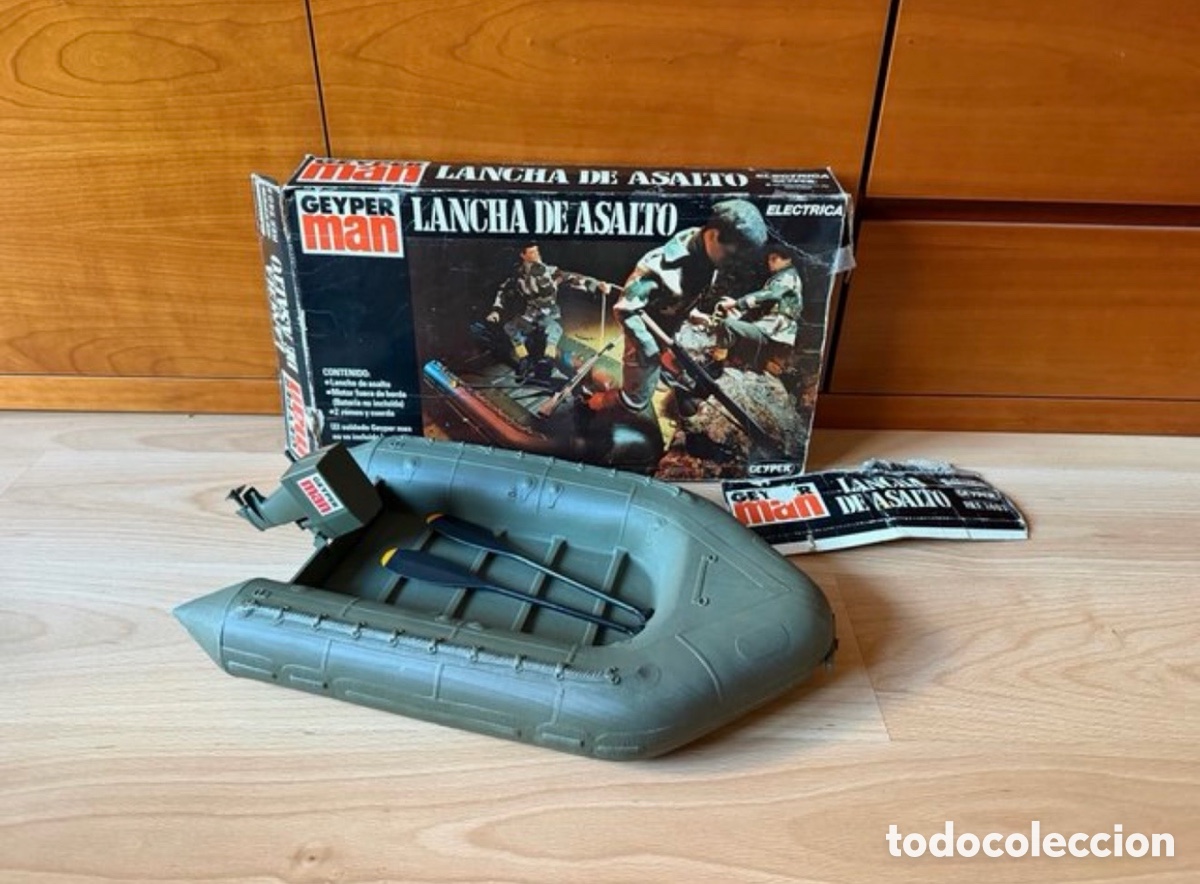 Geyperman: GEYPERMAN LANCHA DE ASALTO COMPLETA
