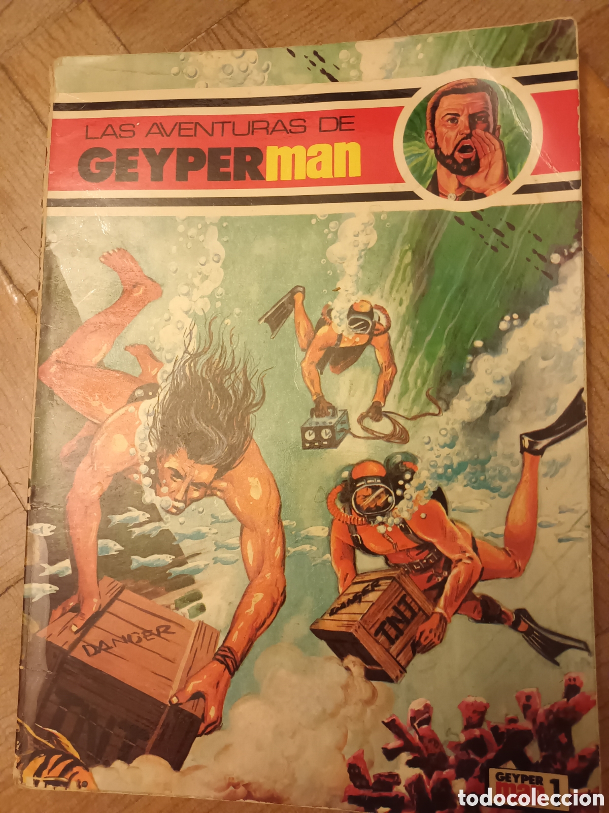 Geyperman: GEYPERMAN NUMERO 1. DEFECTO EN PASTA. VER FOTOS.