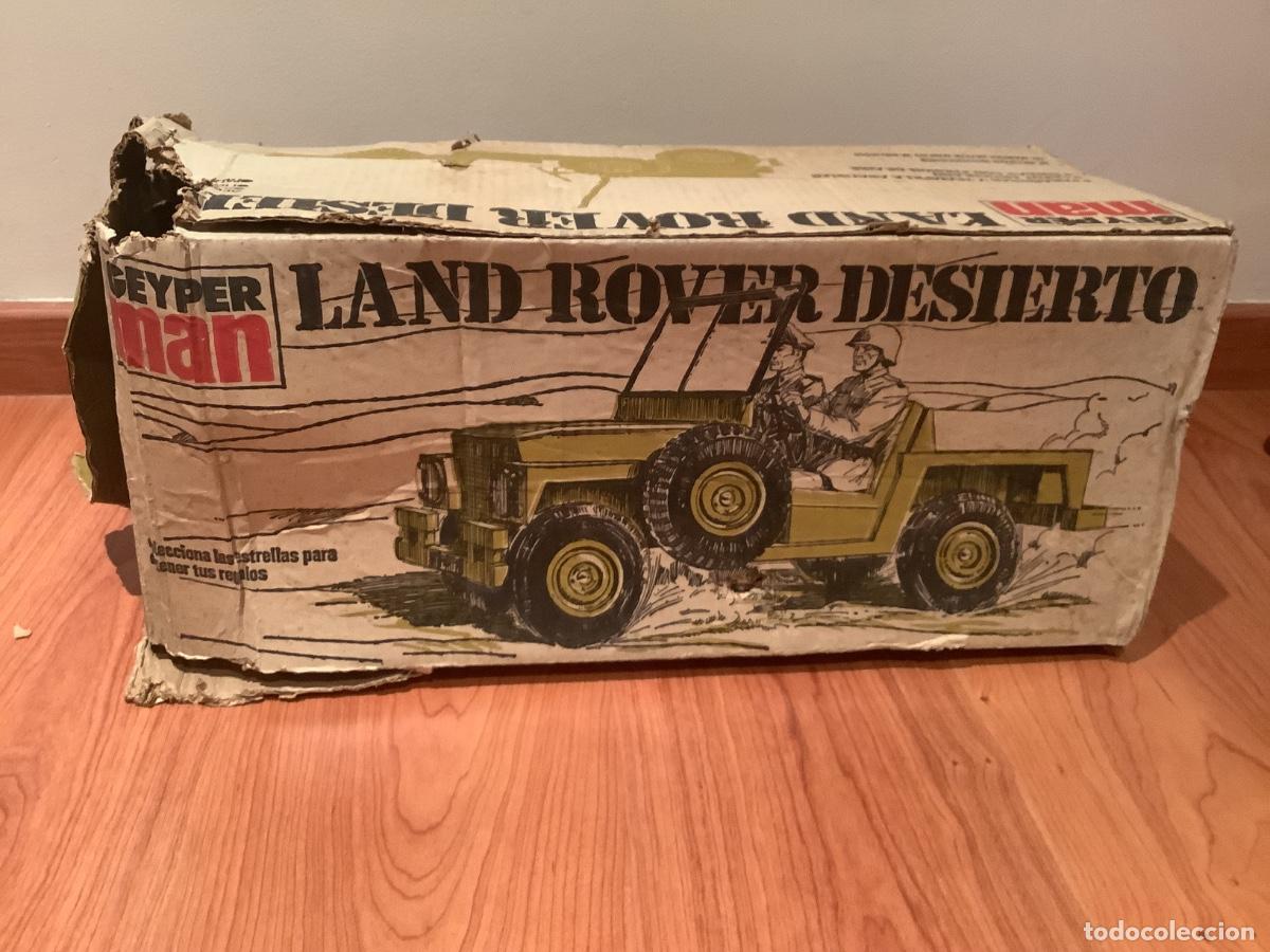 Geyperman: Caja Vac&iacute;a del Jeep Land Rover del Desierto Geyperman