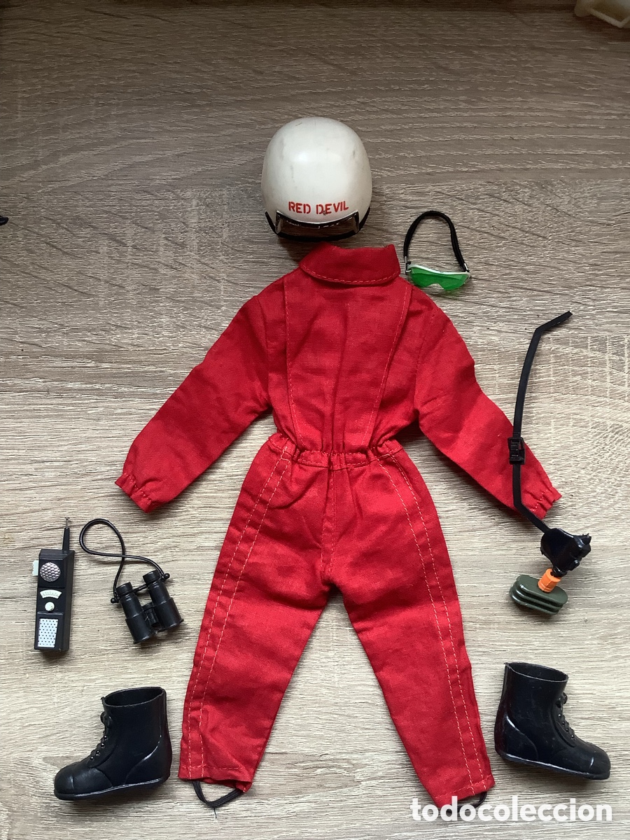 Geyperman: Conjunto del Geyperman Red Devil Paracaidista con la M&aacute;scara de Ox&iacute;geno - Foto 2