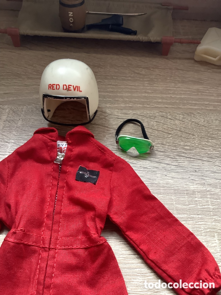 Geyperman: Conjunto del Geyperman Red Devil Paracaidista con la M&aacute;scara de Ox&iacute;geno - Foto 4