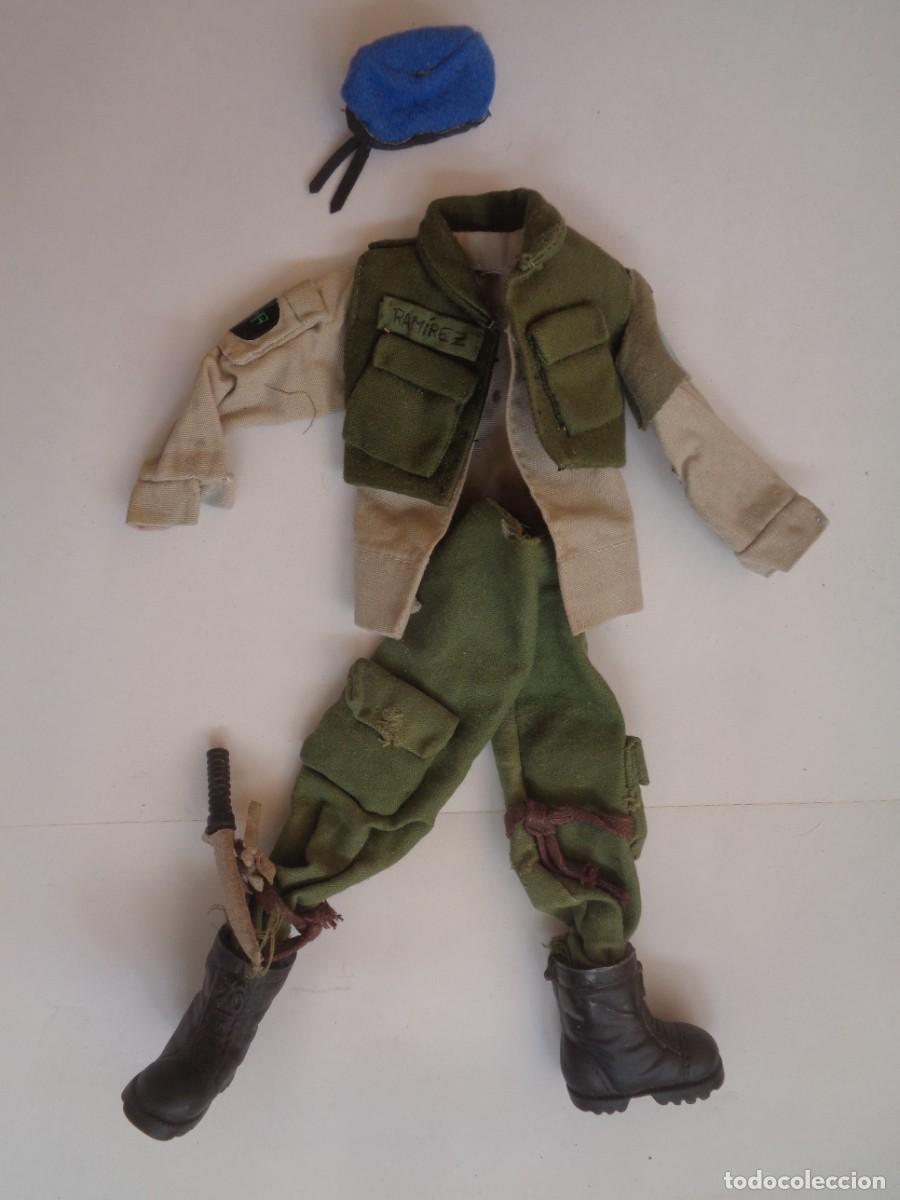 Geyperman: ANTIGUO UNIFORME HECHO A MANO DE CASCO AZUL ESPA&Ntilde;OL PARA GEYPERMAN , ARTESANAL !!!!