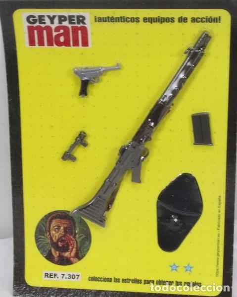 Geyperman: Geyperman. Accesorios. Blister paracaidista alem&aacute;n - FG42 Ref. 7307. Reedici&oacute;n