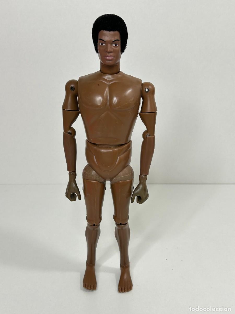 Geyperman: GEYPERMAN MANIQUI NEGRO 1&ordf; GENERACI&Oacute;N ORIGINAL A&Ntilde;OS 70 MUY BUEN ESTADO