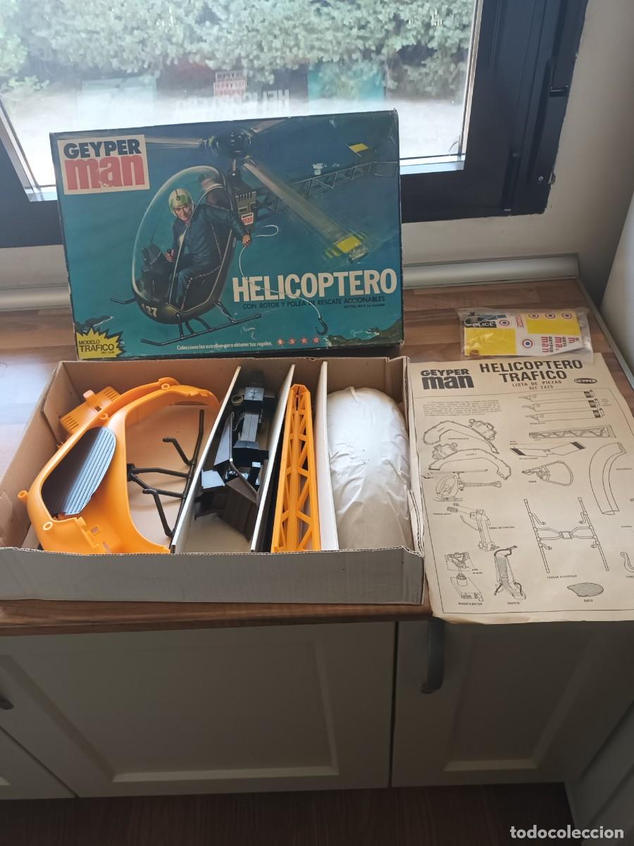 Geyperman: HELICOPTERO GEYPERMAN,MODELO TRAFICO,7426,COMO NUEVO EN CAJA ORIGINAL,LEER DESCRIPCION