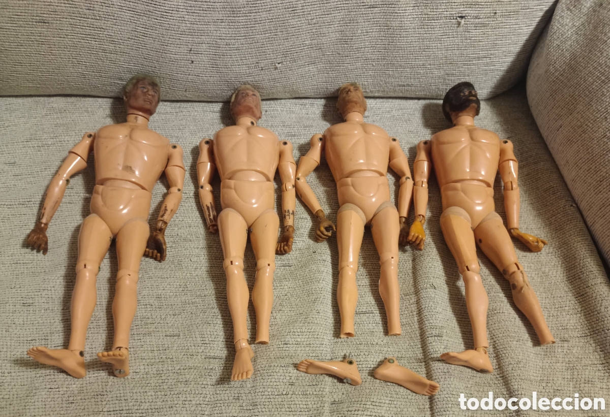 Geyperman: Lote 4 mu&ntilde;ecos geyperman para restaurar o completar - Foto 2