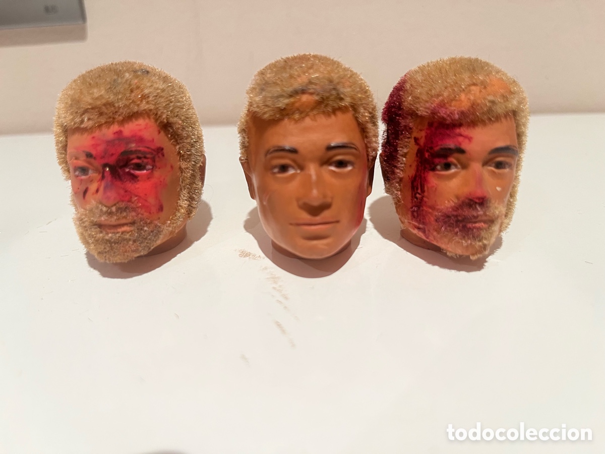 Geyperman: Lote de 3 cabezas Geyperman