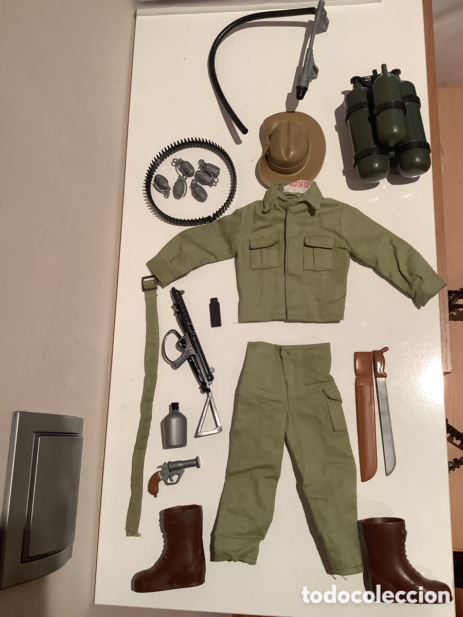 Geyperman: Conjunto Completo del Geyperman Soldado Australiano con Lanzallamas y Machete