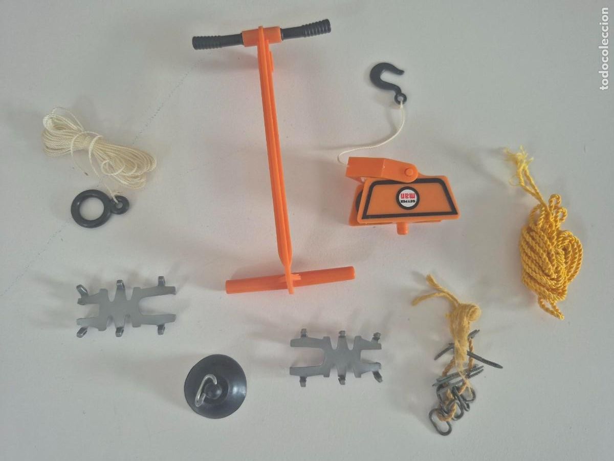 Geyperman: GEYPERMAN LOTE VARIADO COMPLEMENTOS MAPA CABLE ETC GEYPER MAN ACTION FIGURA ACCION