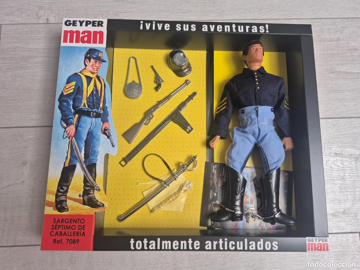 Geyperman: GEYPERMAN REEDICION SARGENTO SEPTIMO CABALLERIA REF 7089 FIGURA 1&ordf; GENERACION GEYPER MAN