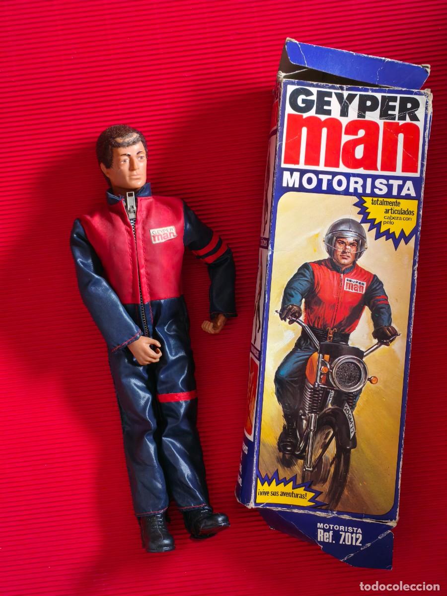 Geyperman: Mu&ntilde;eco de acci&oacute;n. Motorista. Geyperman.