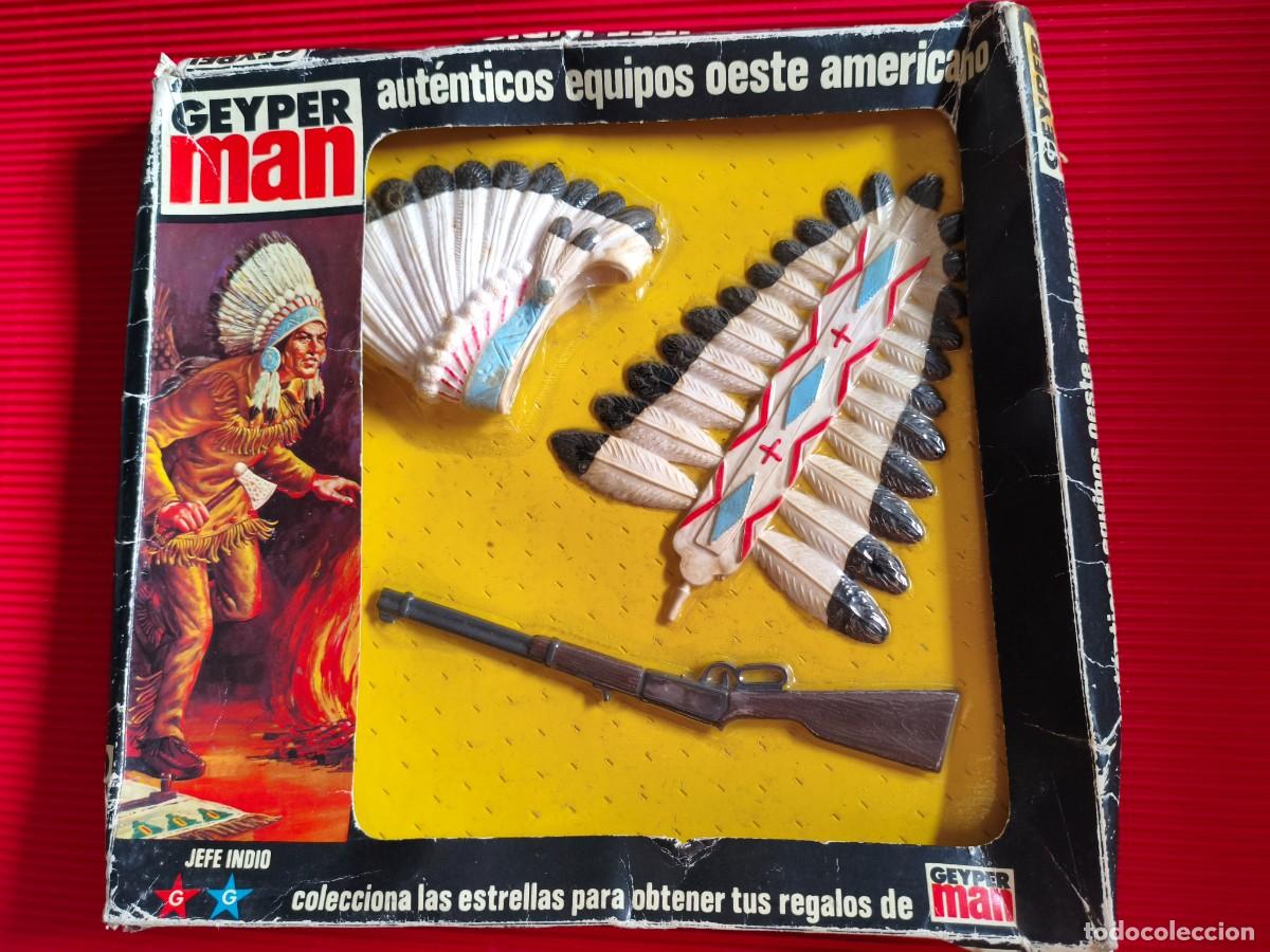 Geyperman: Accesorios para Geyperman. Jefe Indio