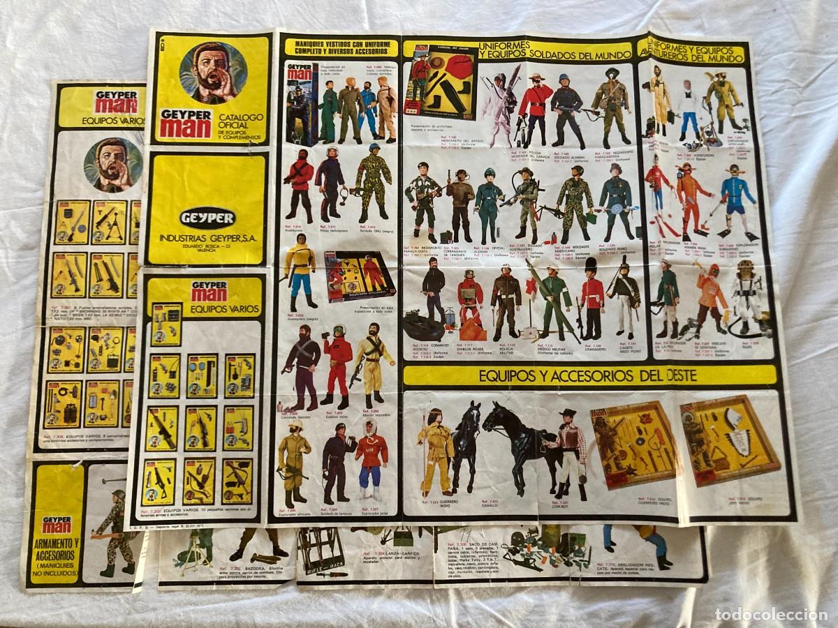 Geyperman: GEYPERMAN - GEYPER MAN - / CATALOGOS - ver fotos - / A&Ntilde;OS 70 - 80