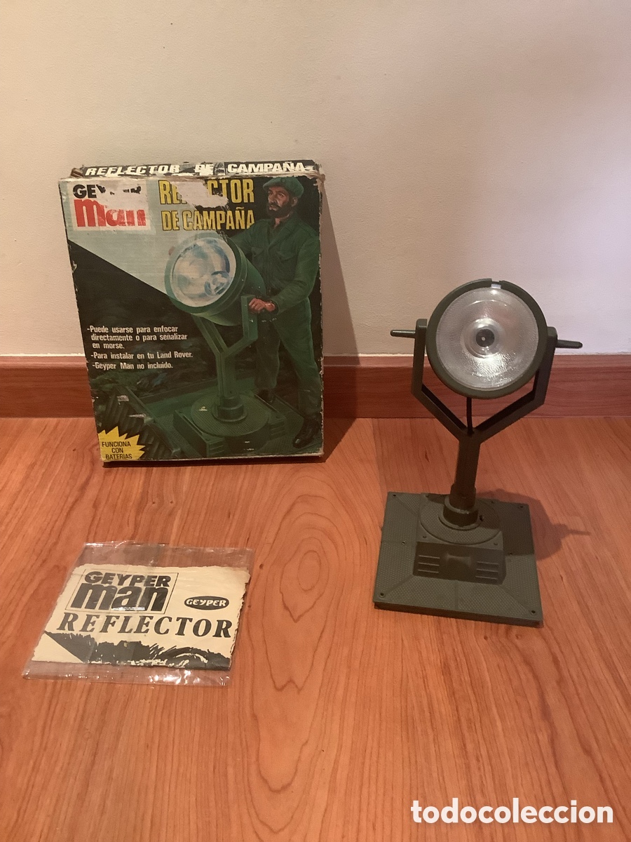 Geyperman: Reflector de Campa&ntilde;a Geyperman con Caja Original