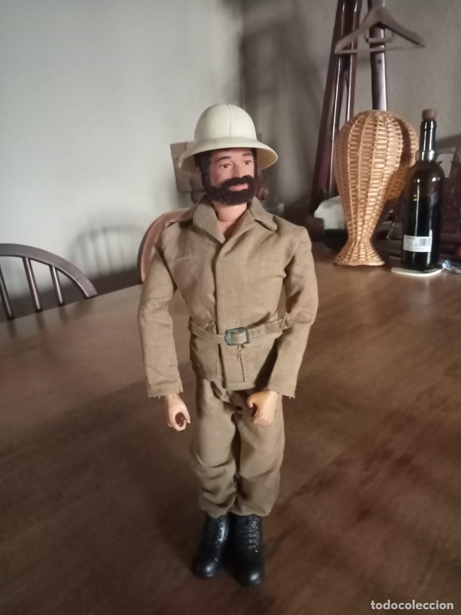 Geyperman: Geyperman Safari Traje Explorador africano Chaqueta, pantalon, cinturon, Salacof, botas. ( Figurinc)