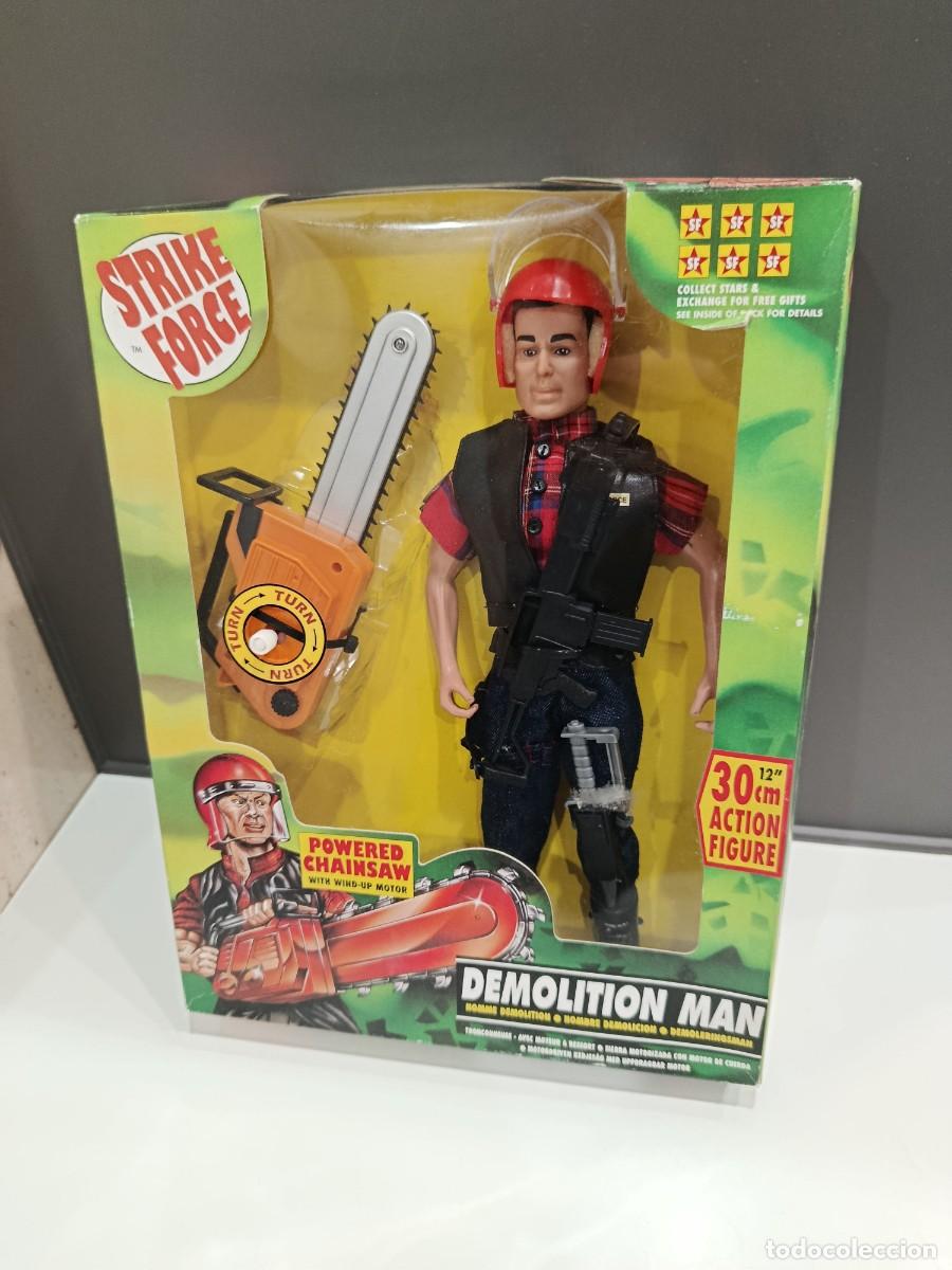 Geyperman: STRIKE FORCE - DEMOLITION MAN - SUNNY SMILE (A&Ntilde;OS 90) - FIGURA COMPLETA EN BLISTER - RARA