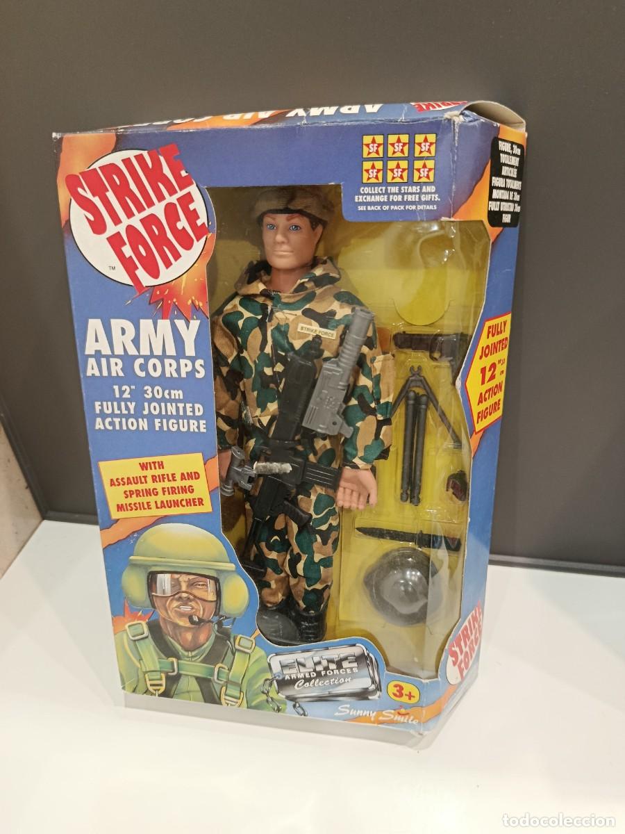 Geyperman: STRIKE FORCE - ARMY AIR CORPS - SUNNY SMILE (A&Ntilde;OS 90) - FIGURA COMPLETA EN BLISTER - RARA