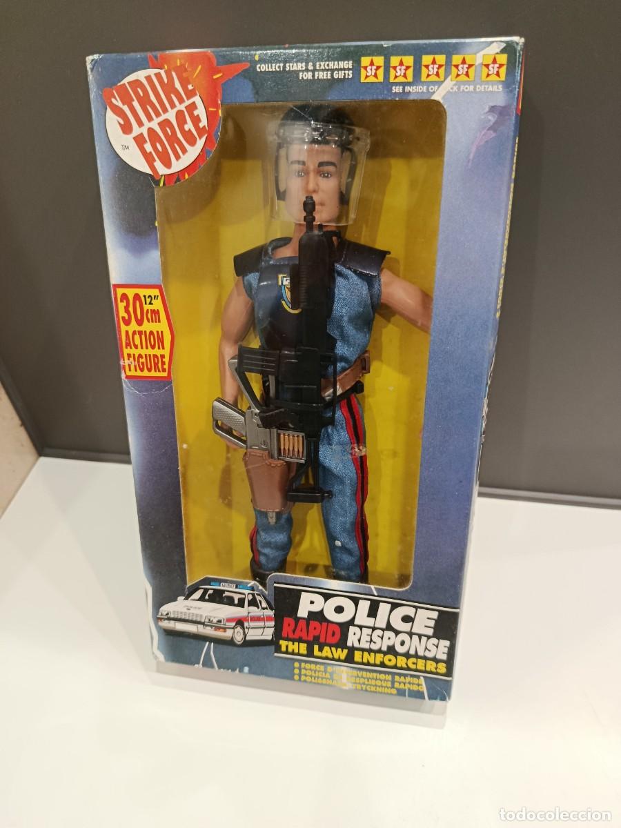 Geyperman: STRIKE FORCE - POLICE RAPID RESPONSE - SUNNY SMILE (A&Ntilde;OS 90) - FIGURA COMPLETA EN BLISTER - RARA