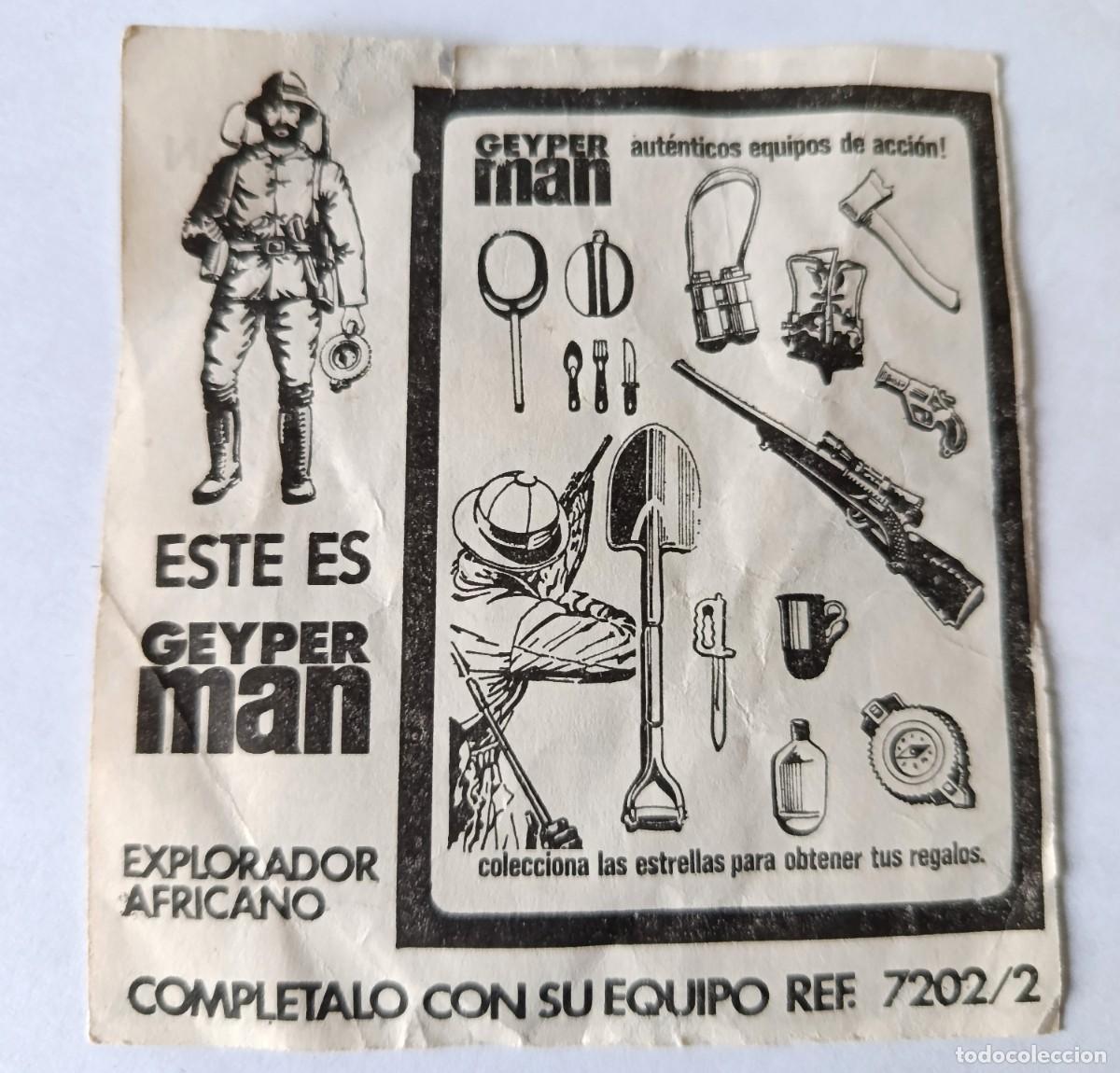 Geyperman: INSTRUCCIONES del EXPLORADOR AFRICANO Ref: 7202/2 de geyperman de GEYPER a&ntilde;os 70 (6)
