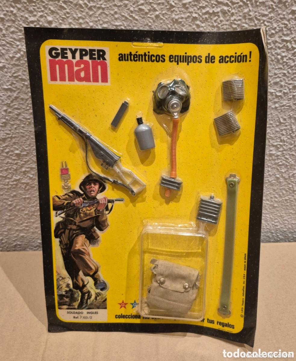 Geyperman: GEYPERMAN BLISTER ACCESORIOS SOLDADO INGLES REF. 7103/2 - Foto 1