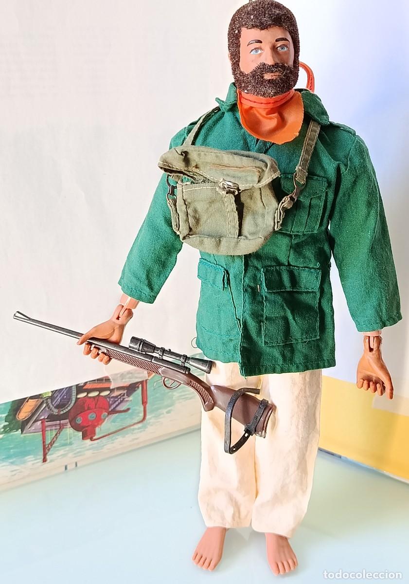 Geyperman: CHAQUETA+PA&Ntilde;UELO+PANTAL&Oacute;N + MOCHILA+ RIFLE del Explorador Jungla geyperman de GEYPER a&ntilde;os 70 (5)
