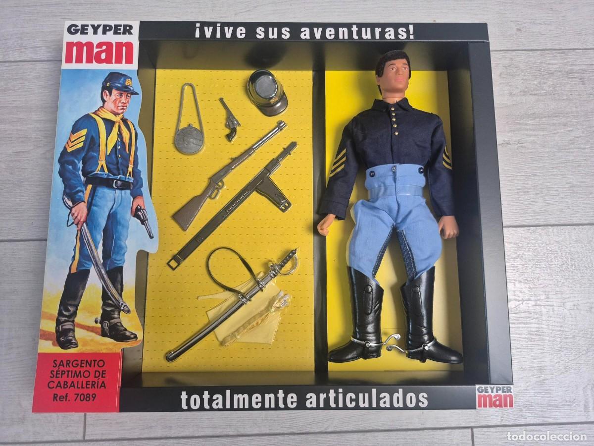 Geyperman: GEYPERMAN REEDICION CAJA SEPTIMO CABALLERIA 1&ordm; GENERACION 7089 geyper action figure 7&ordm; cavalry custe