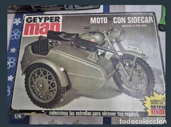Geyperman: MOTO SIDECAR EN CAJA GEYPERMAN
