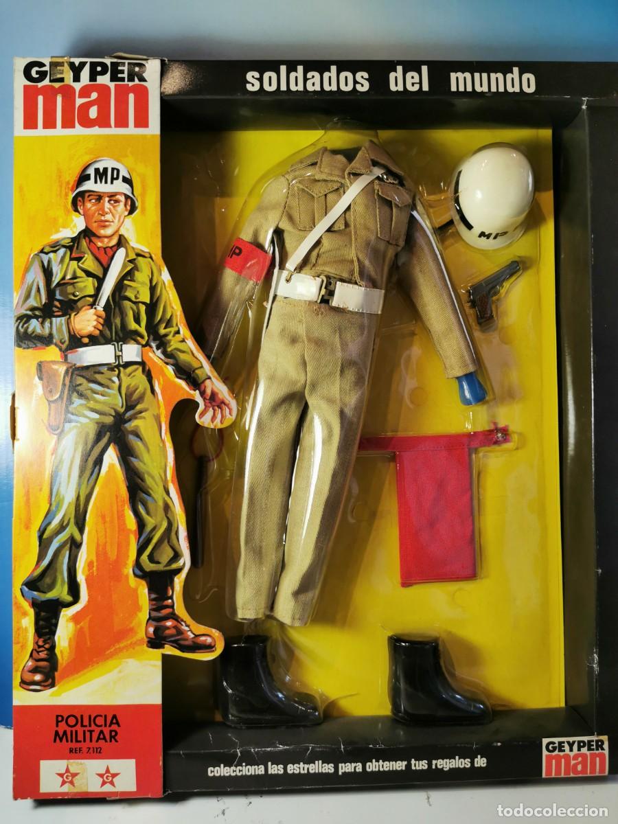 Geyperman: GEYPERMAN TRAJE POLICIA MILITAR REF. 7112 ORIGINAL A&Ntilde;OS 70 NUEVO EN CAJA SIN ABRIR