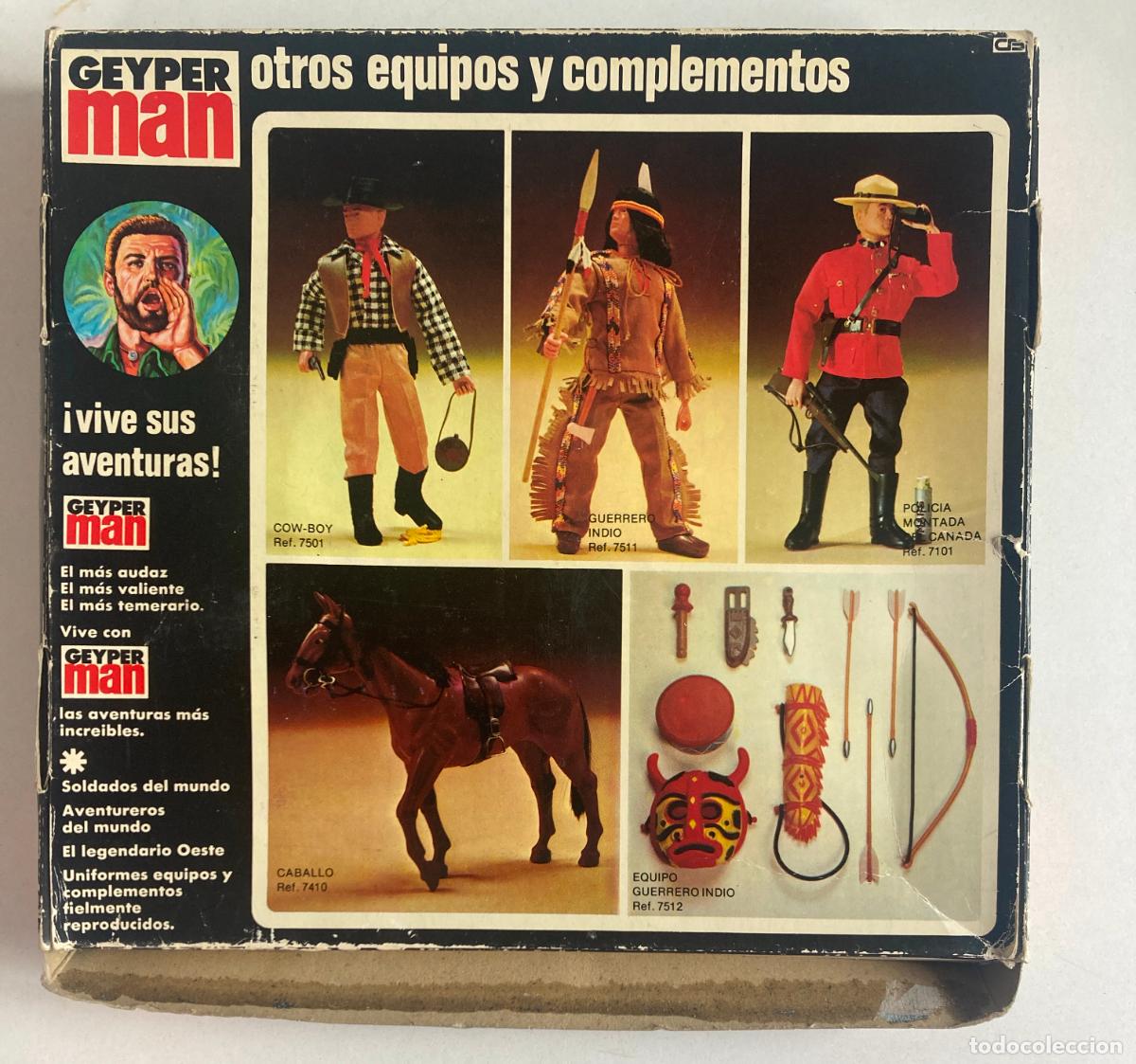 Geyperman: BLISTER GEYPERMAN REF.7513 - ACCESORIOS JEFE INDIO - Foto 2