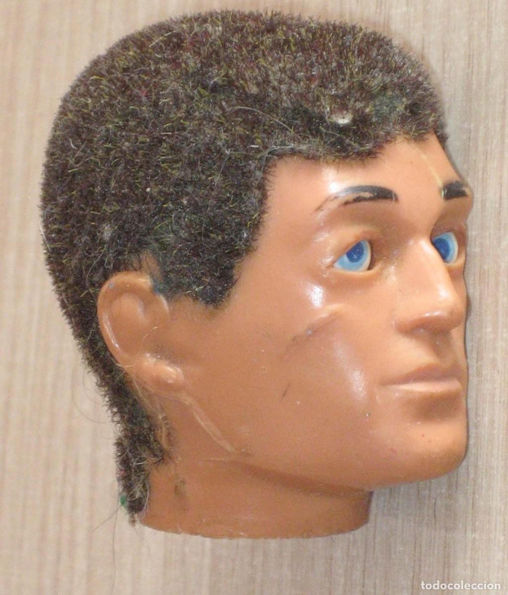 Geyperman: GEYPERMAN ANTIGUA CABEZA ACTION MAN DE HASBRO 1964. OJOS MOVIBLES. SIMILAR AL GEYPERMAN.
