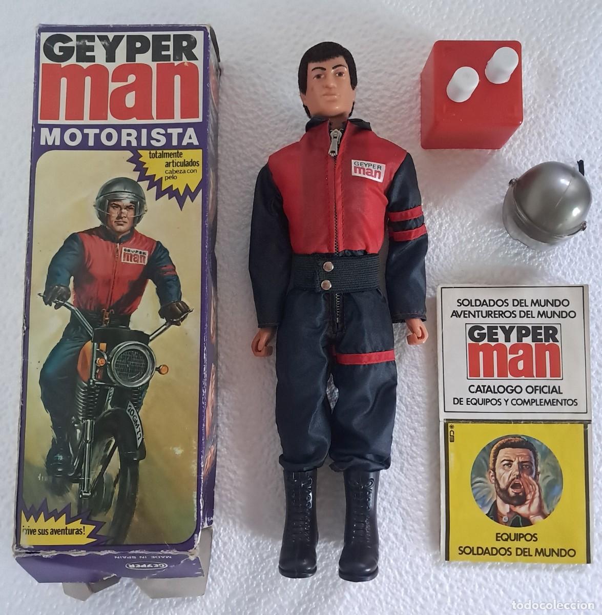Geyperman: Geyperman de Transici&oacute;n - Motorista de Carreras - Caja Original, Cat&aacute;logo y Accesorios Originales