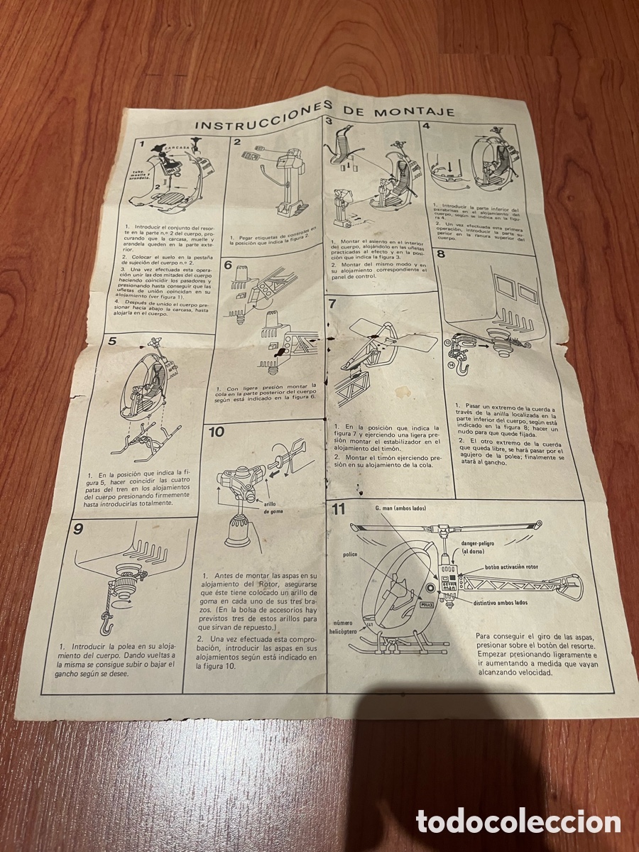 Geyperman: Hoja de Instrucciones del Helic&oacute;ptero de Tr&aacute;fico de Geyperman - Foto 2