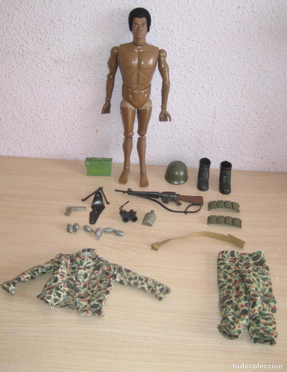 Geyperman: SOLDADO AMERICANO NEGRO 1 GENERACI&Oacute;N ORIGINAL COMPLETO EN BUEN ESTADO ORIGINAL