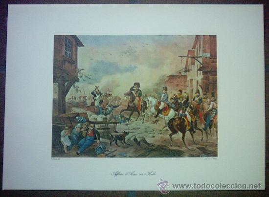 Grabados antiguos y estampaciones: GRABADO - AFFAIRE D&acute;ARCIS SUR - AUBE - Foto 1