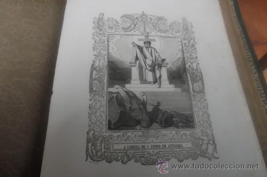 Grabados Antiguos y Estampaciones: C&Aacute;TEDRA DE SAN PEDRO DE ANTIOQU&Iacute;A. FIRMADO EN PLANCHA. ANTIGUO. RECORTE. 19 X 25.