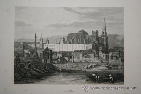 Grabados antiguos y estampaciones: C&oacute;rdoba. A. Roca. - Foto 1