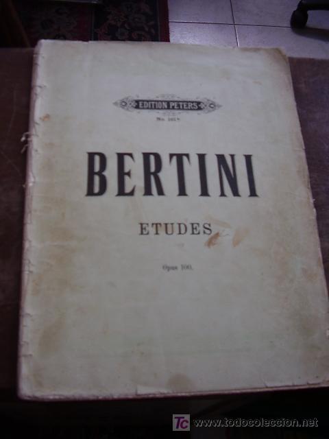 Instrumentos musicales: ETUDES OPUS100 BERTINI - Foto 1