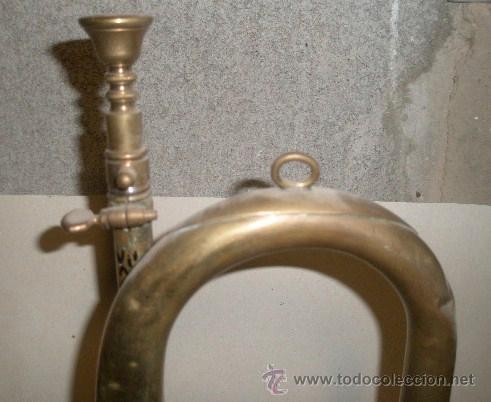 Instrumentos musicales: Trompeta de 46 cms de largo - Foto 3