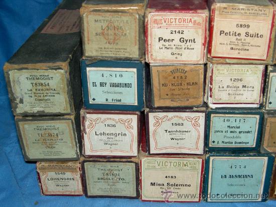Instrumentos musicales: LOTE DE 30 ROLLOS PARA PIANOLA - Foto 3